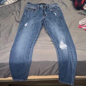 Aeropostale Blue Skinny Jeans for Women